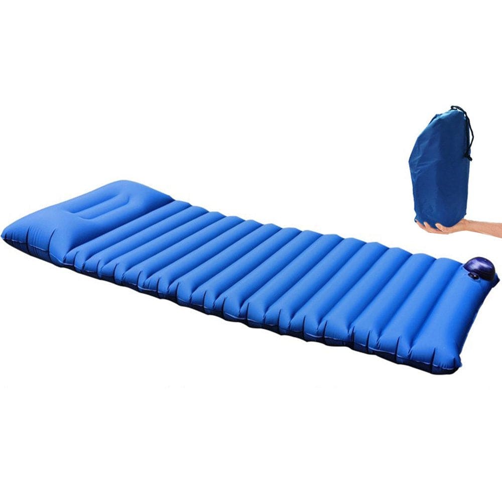 BESTHUA Inflatable Camping Sleeping Pads | Ultralight Camping Mats for Sleeping, Self Inflating | Compact Camping Pad Travel Air Mattresses with Pillow Foot Pump for Backpacking Hiking Traveling Tent