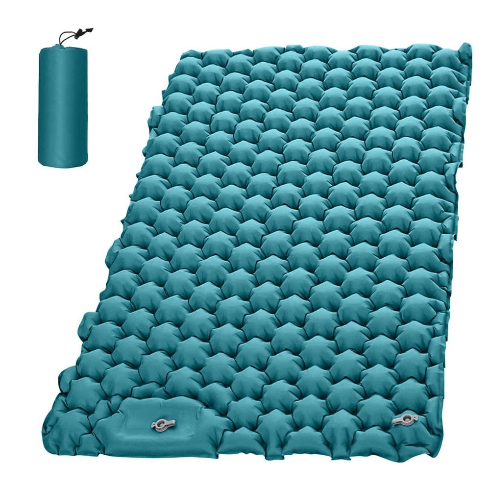 Carevas 2 Person Lightweight Camping Mat Portable Air Mattress Waterproof Backpacking Sleeping Pad