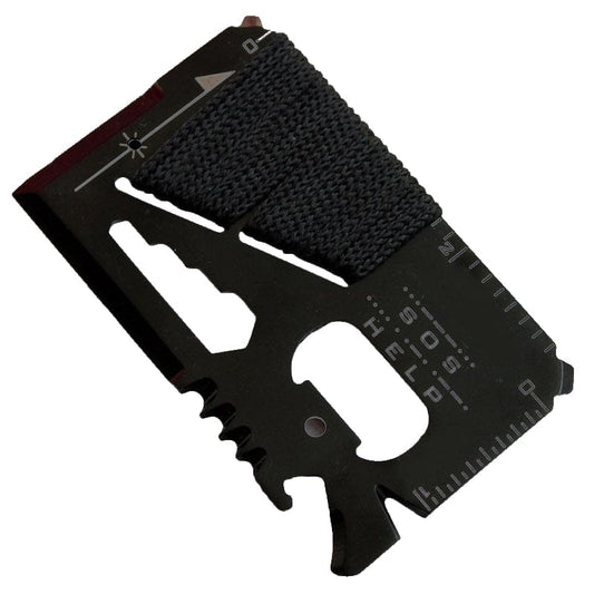 14-In-1 Stainless Steel Survival Credit Card Multi Tool Card
